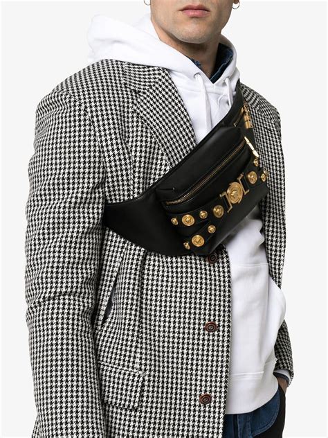 versace men belt bag|versace belt bag men.